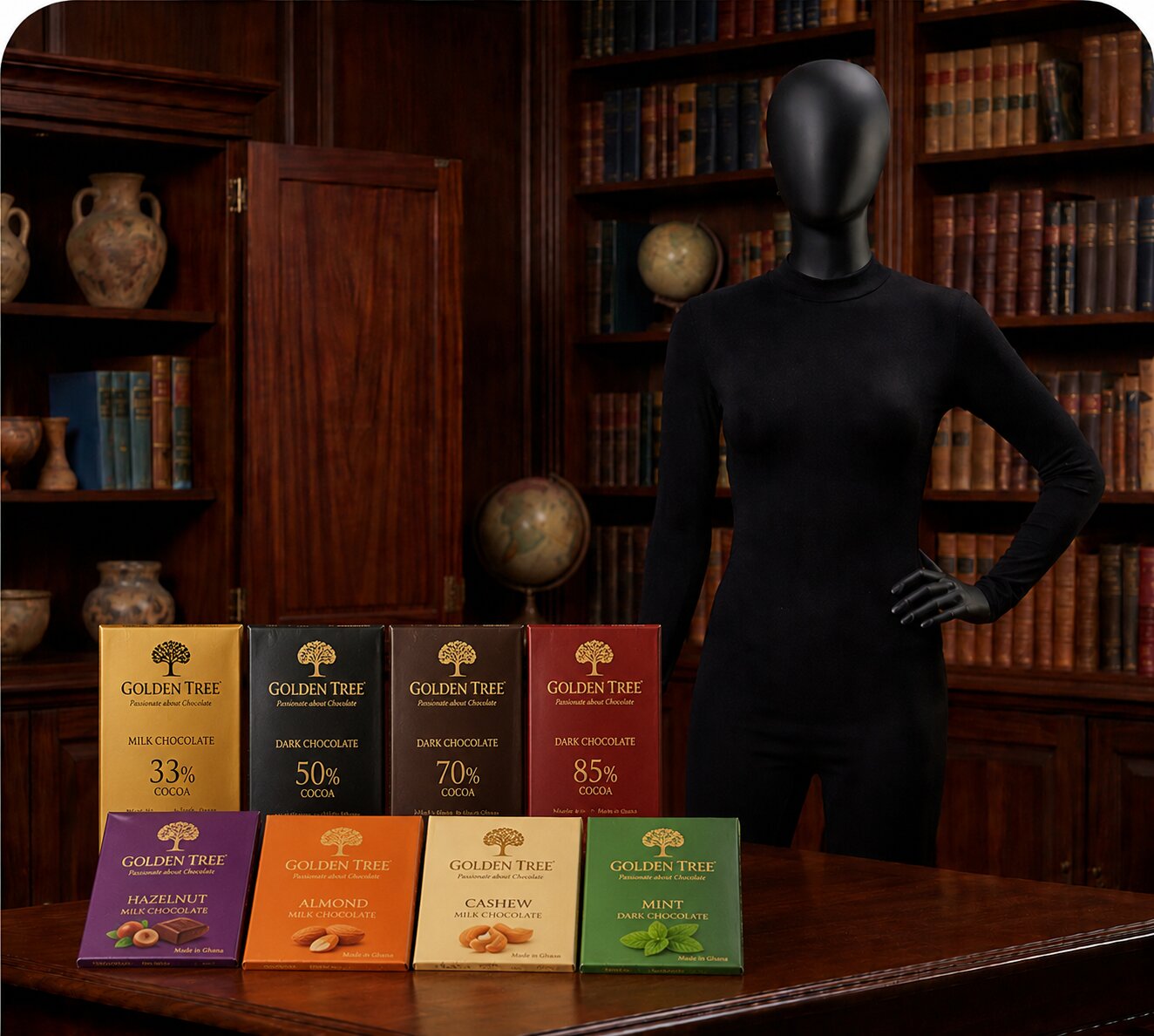 Ghanaian Golden Tree Chocolates