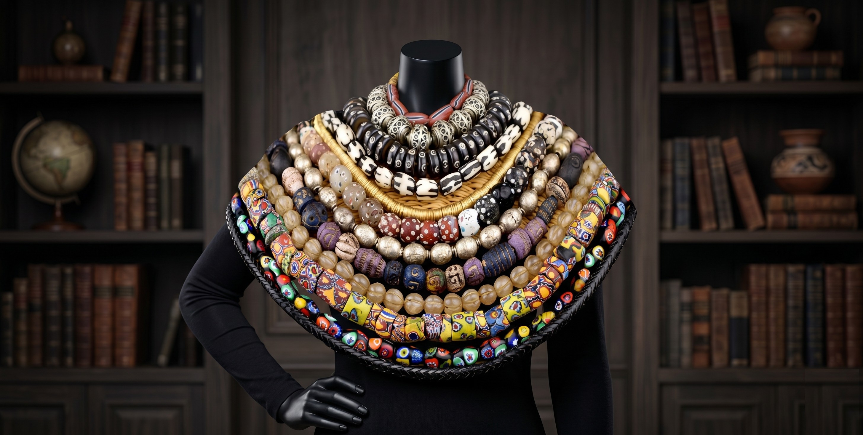 Krobo Beaded Necklace